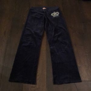 Velour sweatpants